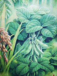 難得一見(jiàn)的2.5米植物科學(xué)畫(huà)精品巨作 禾本科雜草（草）震撼亮相中國(guó)館